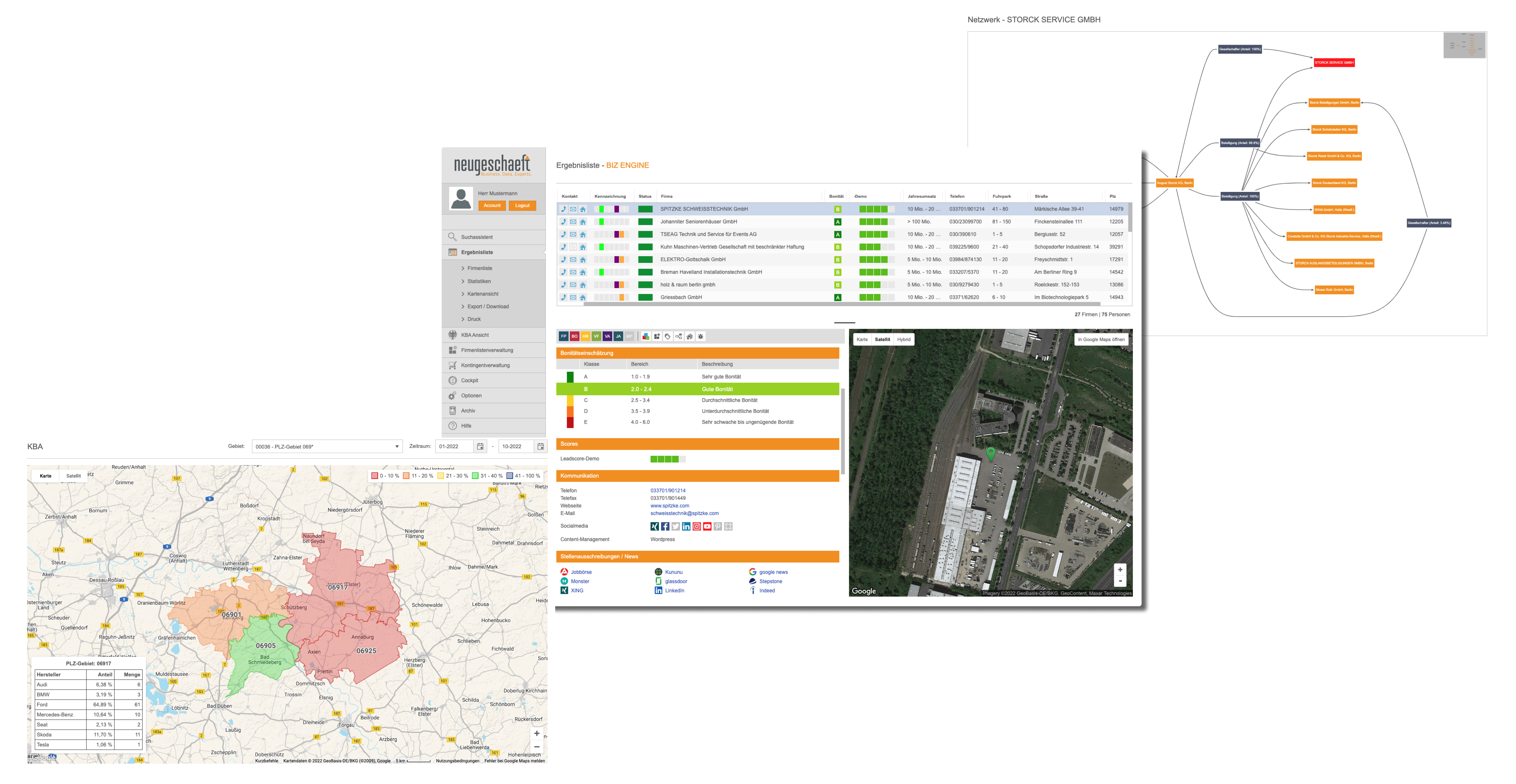 Firmenadressen von der neugeschaeft GmbH